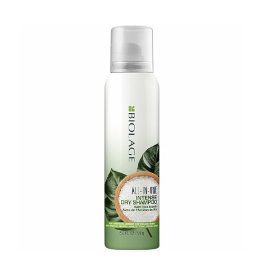 TRAVEL BIOLAGE ALL-IN-ONE MULTI-BENEFIT INTENSE DRY SHAMPOO WITH RICE STARCH.